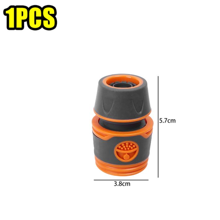 

Быстроразъемное соединение для ответвления 1/2 Соединение для водопроводной трубы ABS-инкапсуляция Переходник для полива садового шланга Ремонтный удлинитель One Size