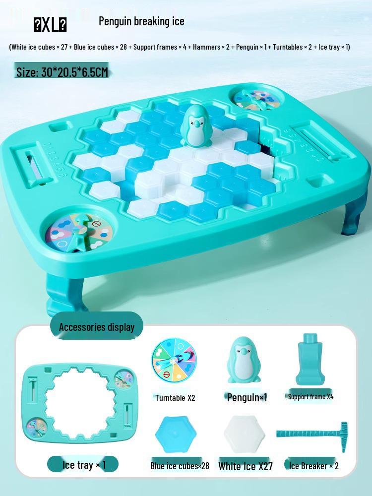 Icebreaker Penguin Rescue Game: Educational, Concentration and Strategy Toy for Boys and Girls
