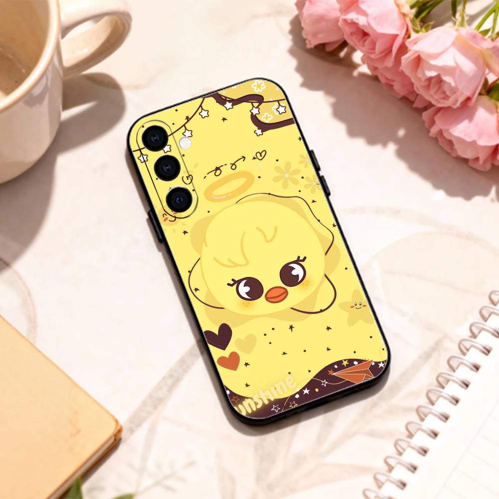 

C-Cute A-ANITEEZ Чехол для телефона Samsung Galaxy A73, A72, A71, A70, A53, A52, A51, Другие Мягкий Черный Корпус Samsung a73 5g