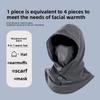 Cycling Mask, Winter Hood, Men's and Women's Windproof Mask, Thickened with Fleece, Electric Bike Ear Protection and Warmth Preservation Wonder