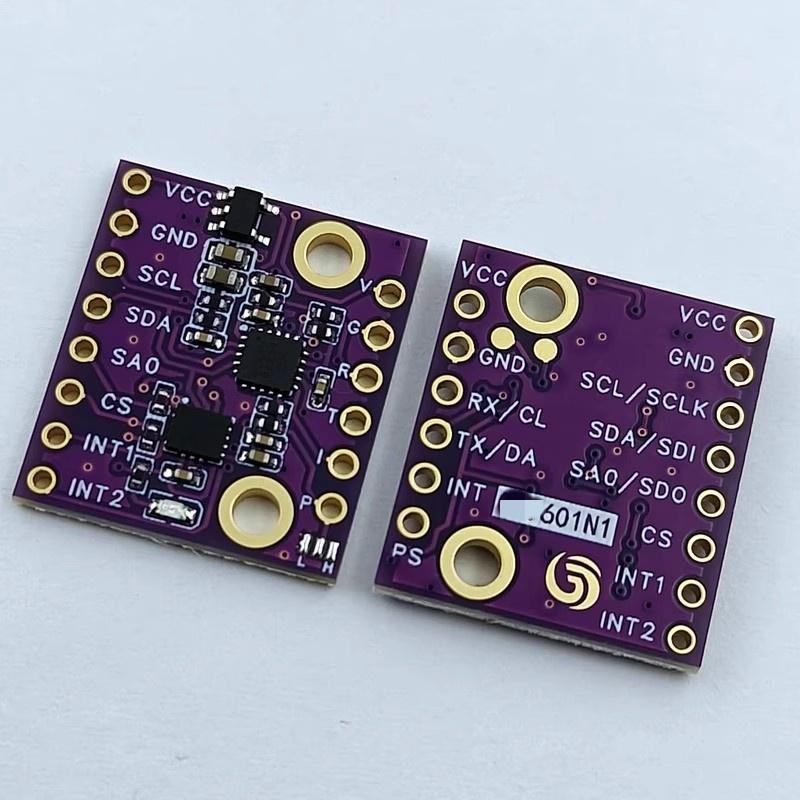 1 Set DIY-Zubehör 601N1 6-Achsen ICM-42688 ICM-45686 BMI323 Beschleunigung Gyroskop Sensor Modul