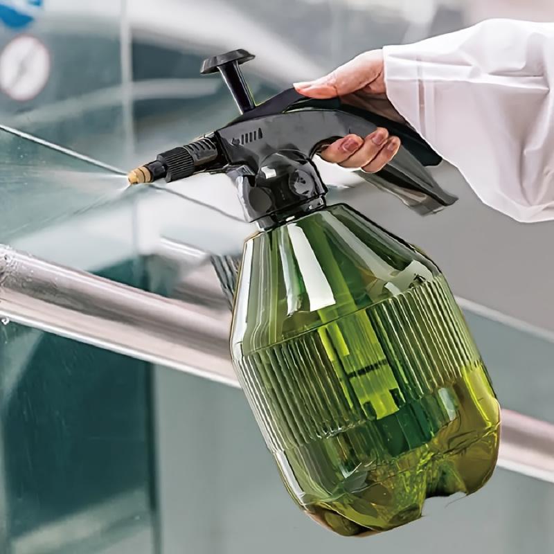 Verstellbare Düse Feiner Nebel Hand-Sprühflasche 1 Stück - Oberer Pumpdruck Pflanzensprühflasche für Indoor- & Outdoor-Gartenarbeit, Ho