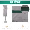 Housse de protection - sekey - 270cm x 460cm - imperméable - 100% polyester - gris clair