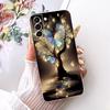 Clear For Samsung S21 Plus Case SM-G996B Aesthetic Luxury Cute Fashion Flower Funny Painted Casing For Samsung Galaxy S21+ Cover