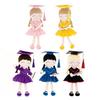 2026 Graduation Plush Doll with Cap & Gown Soft Stuffed Toy for Kids 13-Inch Commemorative Gift for Kindergarten Preschool Elementary Grads