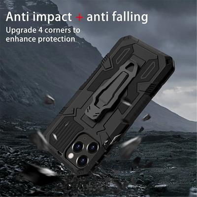 Στρατιωτικό Mecha Κλιπ Πίσω Θήκη Τηλεφώνου για IPhone 15 14 13 Pro Max 7 6 15 Pro 14 Plus 11 Pro Max 12 XR 8 Plus Αντικραδασμική Μαγνητική Κάλυψη
