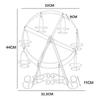Ferris Wheel Cupcake Stand for 8, Wedding Party Dessert Holder, Serving Tray Accessories