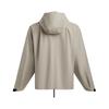 Under Armour Solid Color Sports Fashion Hooded Long Sleeve Jacket Women jackets Khaki 1388061-289