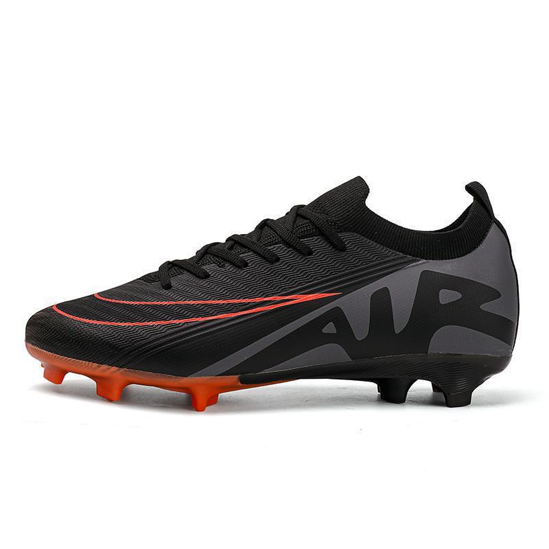 2025 football shoes new 2025 low-top thorns 15 youth training AG long nails artificial flat sports shoes