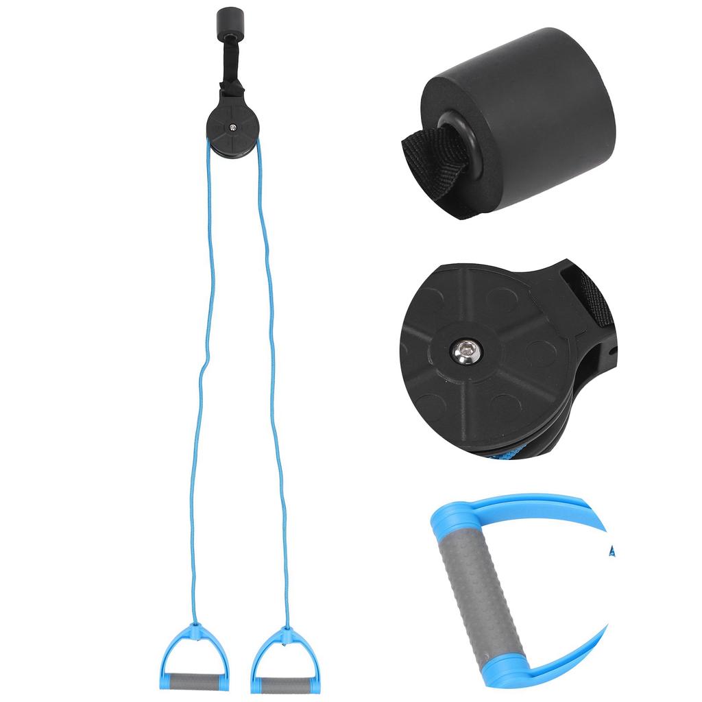 Schulterübung Flaschenzugsystem Arm Über-Tür Trainingsgerät für Dehnübungen Schulterflaschenzug Trainingsband