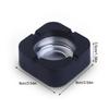 Fire-proof Portable Ash Holder Plastic Washable Plastic Washable Powder Powder Container for Home Office Car