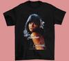 Vintage Linda Ronstadt 1977 Konzert Schwarzes Unisex-T-Shirt Alle Größen1
