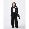 Gu Corduroy Barrel Leg Easy Pants
