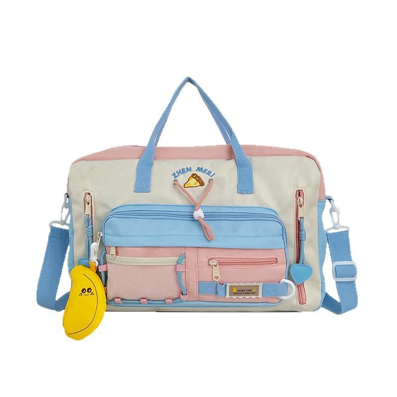 Dopamine High Value Yoga Fitness Bag Female New Short distance Travel Cute Portable Travel Bag Shoulder Bag