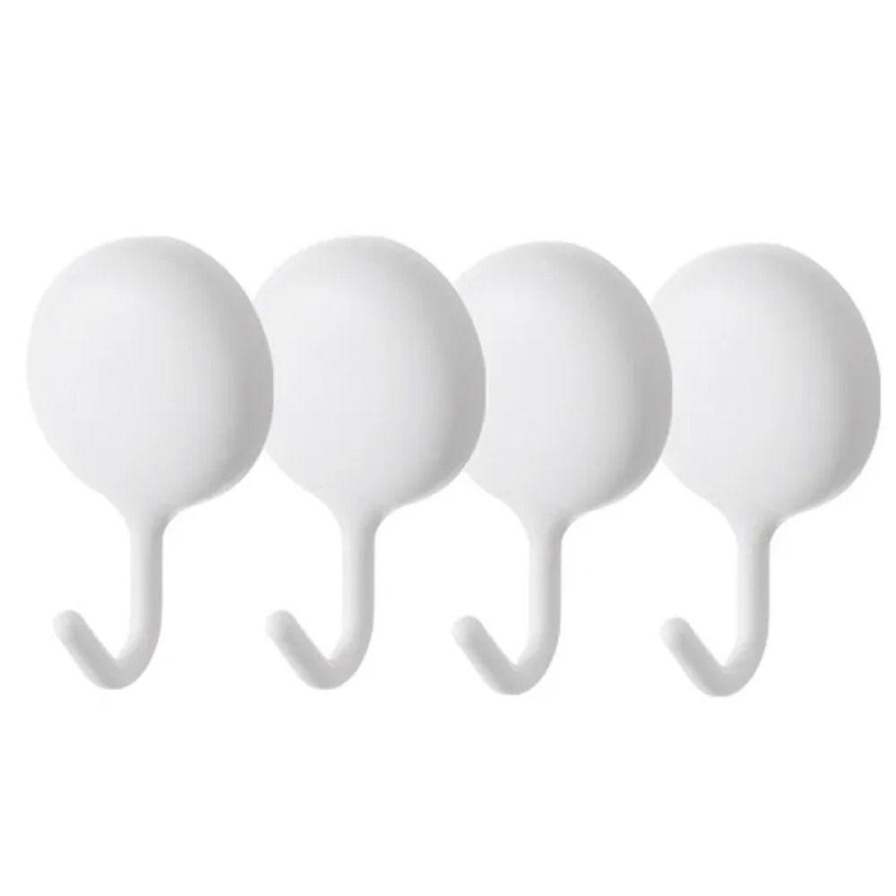 4 PCS Key Holder Towel Hook Hat Racks Wall Hanger Multifunctional Door Hanger Household