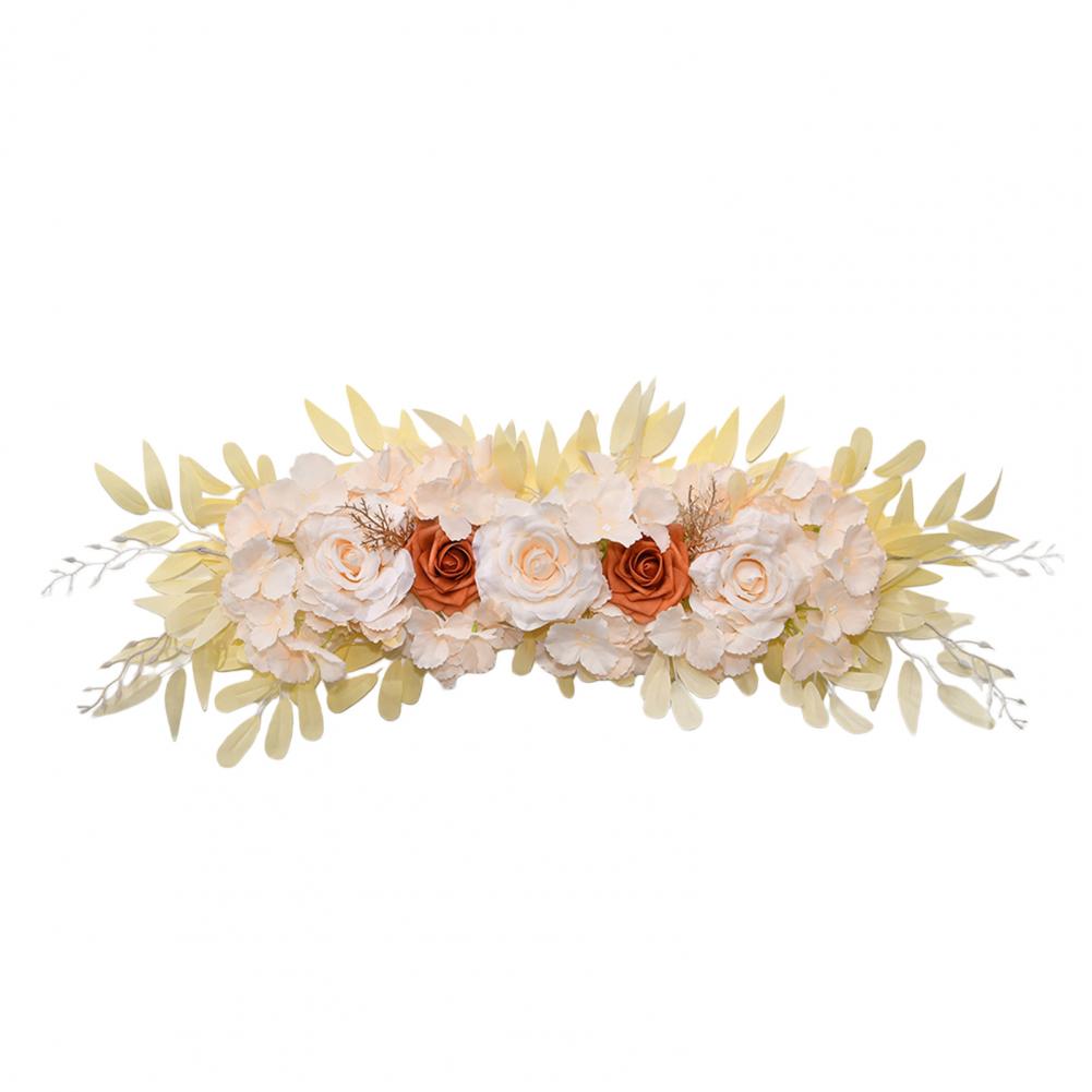 

Artificial Rose Decoration Valentine Day Door Hanging Artificial Rose Garland Door Hanging Silk Wedding Arch Flower Outdoor Use шампанського
