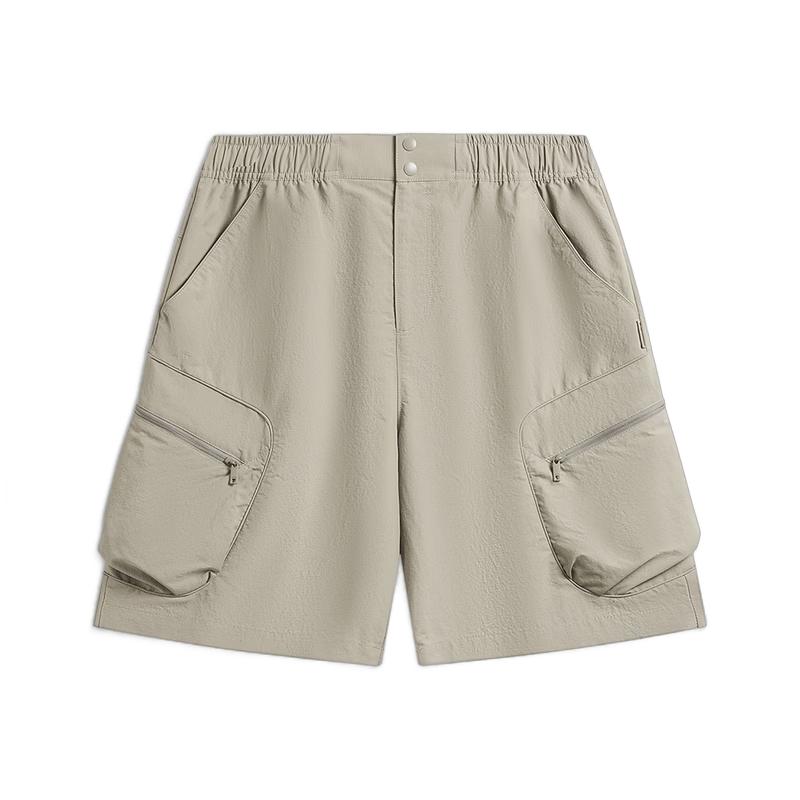 Li-Ning Men s Water-Repellent Ice-Feel Sports Shorts AKSW011 M