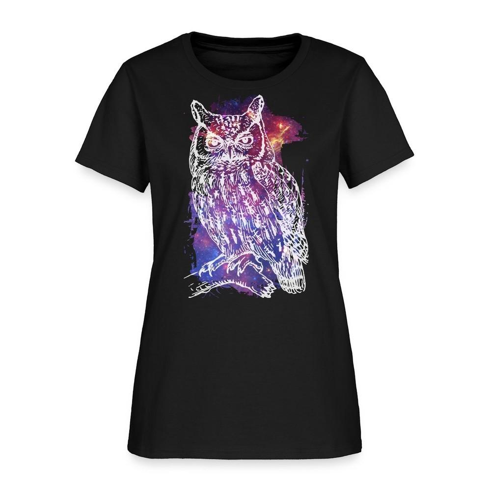 Cosmic Owl Women s T-Shirt Unisex T-Shirt XXXL
