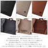 ZARIO-GRANDEE - Genuine Leather Tissue Cover with Leather Cord, Bi-fold, Compact Size, Made In Japan [ZAG-206T] (Orange)