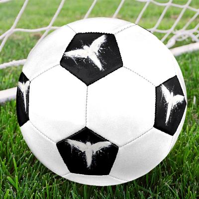 1PC Angel Wings Snow Soccer Ball Size 5 Football Machine Sewn Indoor/Outdoor Universal Football Gift W9