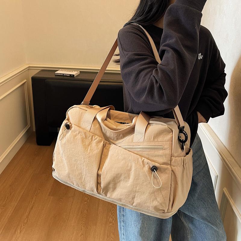 Dry and Wet Separate Sports Fitness Bag Women's Large Capacity Travel Bag Short Distance Luggage Storage Bag