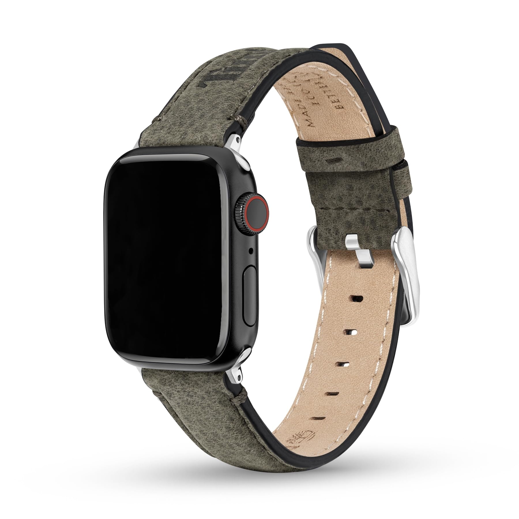 

Barnesbrook S Угольно-черная кожа 20 мм Ремешок для Apple Watch Совместим со смарт-часами TDOUL0000709 [Timberland] Мужской и Женский [BARNESBROOK]