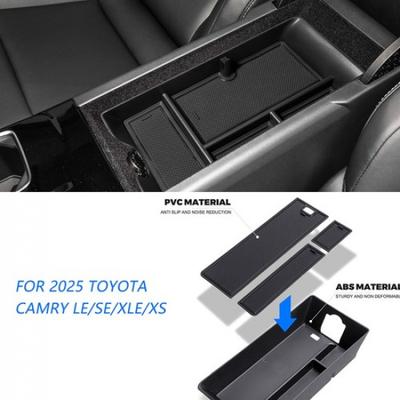 For 2025 Toyota Camry LE/SE/XLE/XS Center Console Organizer Car Storage Box Tray