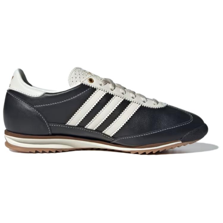 adidas SL72 OG Core Black Leather Women Sneakers Off-White Gum JI3968