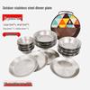 Naijiang Portable Outdoor Stainless Steel Tableware Set