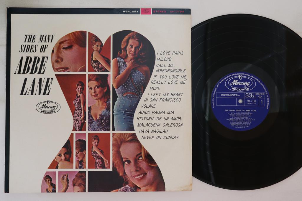 LP Record ABBE LANE  Many Sides Of Abbe Lane SM7199 MERCURY Japan Jazz Used