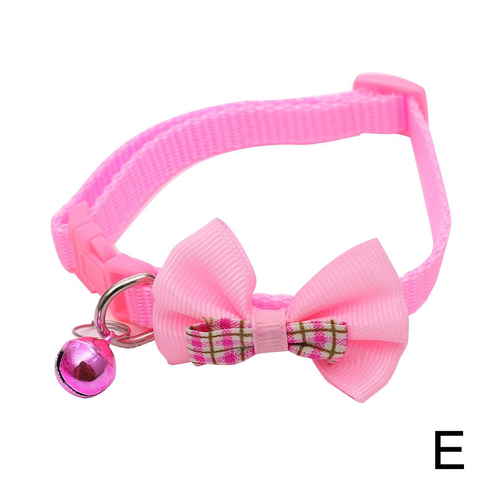 Cotton Cat Collar Puppy Bow Tie Kitten Safety Buckle Collar Adjustable Quick Release Pet Supplies Dog Collar Cat Accessories
