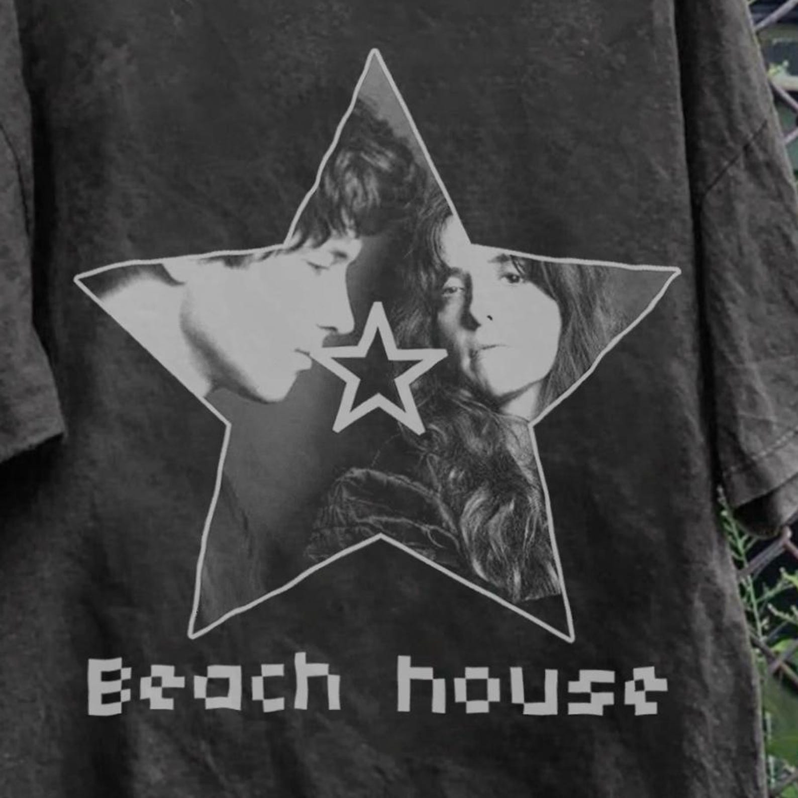Beach House T-Shirt, 90s Indie Rock Band Tee, Unisex Comfort Colors Shirt 2XL