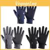 Outdoor Winter Windproof Waterproof Nonslip Fleece Gloves For Men And Women