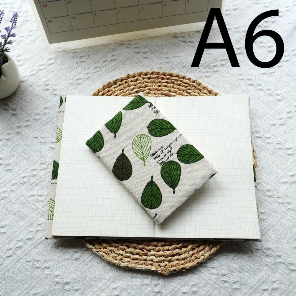 

Fromthenon 1PC A5 A6 Weeks Midsummer Leaves тканевая обложка для книги чехол для планировщика защитная обложка для журнала офисные канцелярские принадлежности