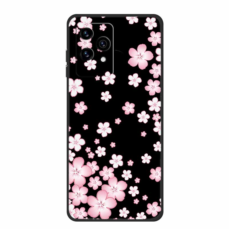 For Honor 200 Lite Case Luxury TPU Soft Silicone Phone Back Cover for Honor 200 Lite 5G Shockproof Flowers Cartoon Cool Coque