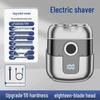 Electric Shaver Charger - Men's Portable Mini Magnetic Razor, Washable Head