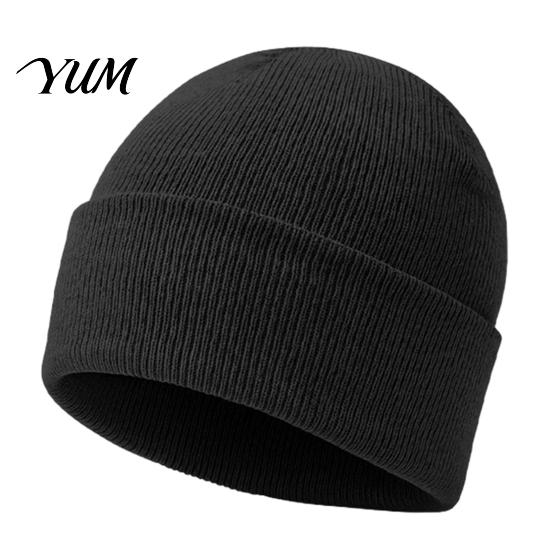 Outdoor Hiking Hat Knitted Winter Hat, Unisex Thick Thermal Skull Cap, Cozy Windproof Warm Knit for Men Women Jogging Cap