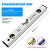High Precision Spirit Level Magnetic High Bearing Ruler Lever Bubbles Rustproof Horizontal Ruler Spirit Level Balance Ruler