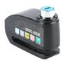 Bicycle Alarm Disc Lock Security Alarm Disc Brake Lock Riding Equipment for Mountain Bike Electric Vehicles Black