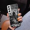 Schwarz Weiß G-Guts B-Berserks Phnoe Hülle für Samsung Galaxy S26 S25 Edge S23 S24 Ultra S22 Plus S21 S20 FE Einzigartige Hülle Weiches Coq