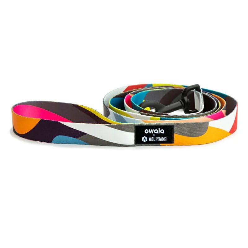 

WOLFGANG BoneYard Leash (Large) 2.5cm Wide x 183cm Long [Leash for Medium and Large Dogs]