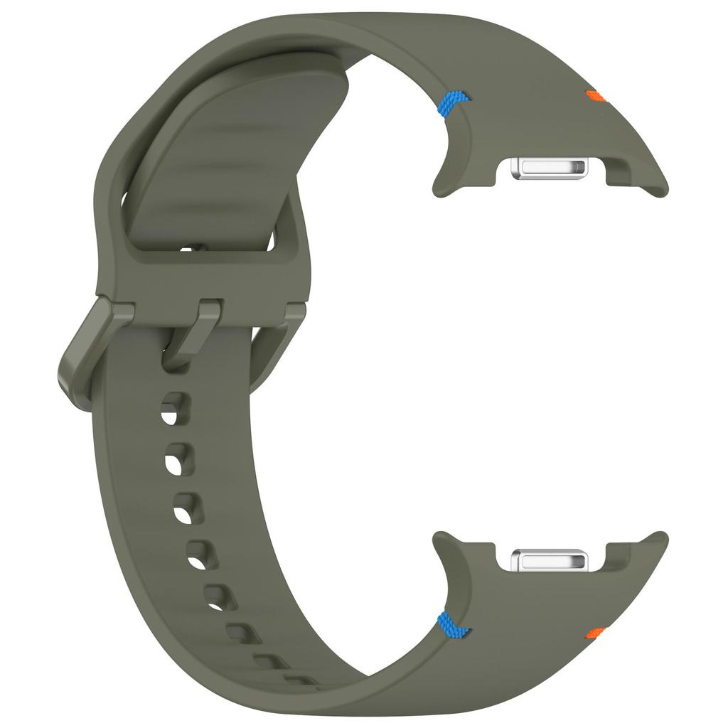 Samsung Watch 8 Silicone Strap: Classic Day Buckle Wristband for 40/44mm