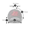 Wasc Flouse Baseball Cap Vintage Embroidered Cotton Sunshade For Casual Spring Summer Wear