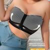 Sexy Six-breasted Tube Top for Women New Style for Hot Girls Gathered No Steel Ring Wrapped Chest Bottoming Bra for Outer Wear
