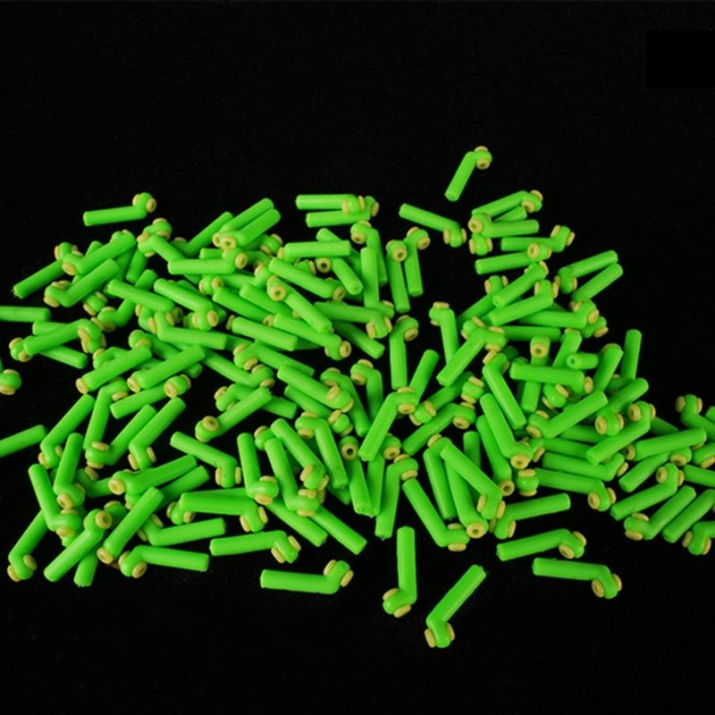 30pack High Strengths Silicones L Shape Bobbers Stoppers Fishing Gear Block for Various Water Condition