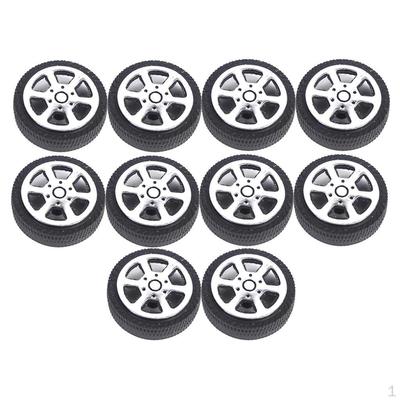 Auf Felgen & Gummireifen 30mm Naben für RC-Auto, 10er-Pack