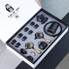 Travel tea set tea tray household kung fu tea set outdoor portable teapot ceramic business gift