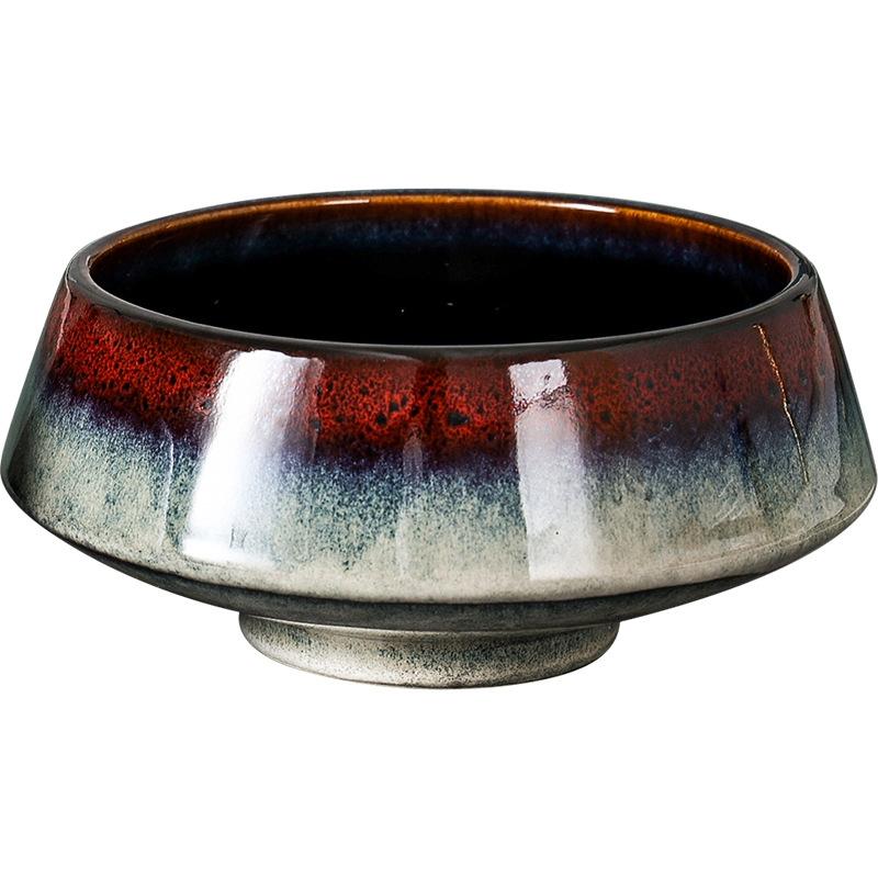 Japanese Retro Ramen Bowl Household Salad Rice Soup Restaurant Food Decoration Ceramic Kitchen Tableware