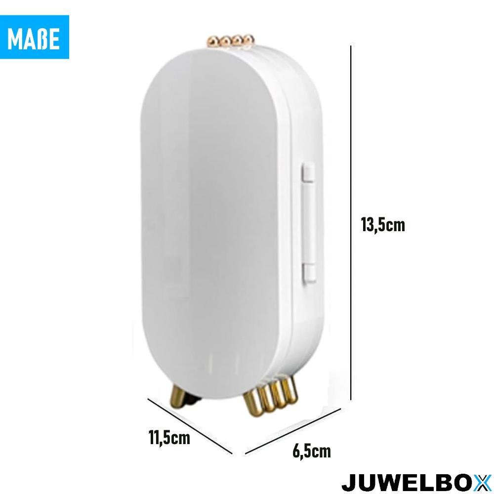 JUWELBOX Sieradenstandaard Sieradendoos opvouwbaar Organizer Oorbellen Ringen Kettingen