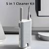5 In 1 Screen Cleaner Kit Portable Earphone Cleaning Pen Kit Electronic Cleaning Set Lens